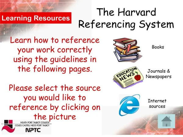 the harvard reference system