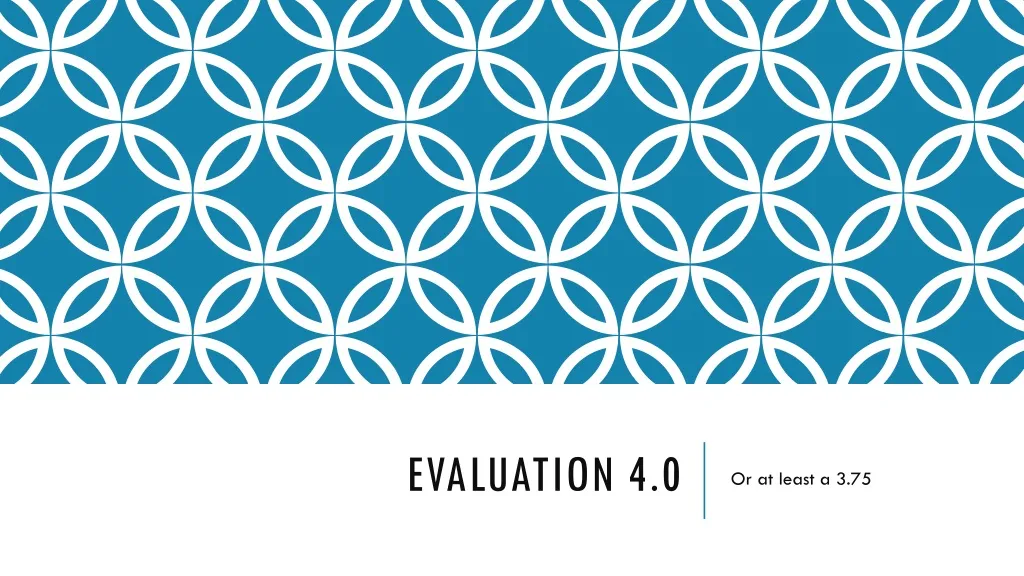 evaluation 4 0