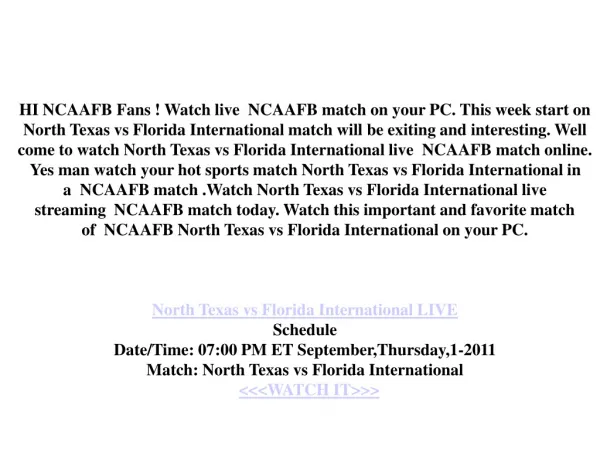 north texas vs florida international live game today ncaafb,