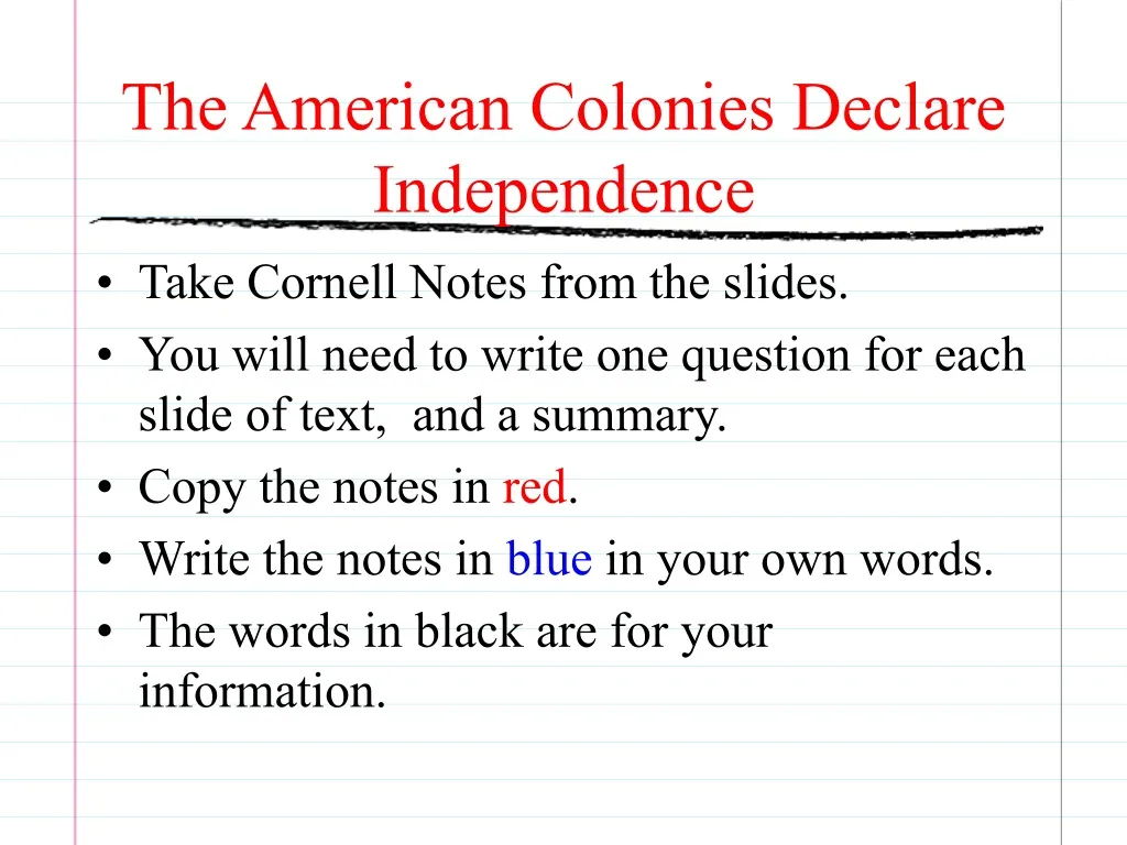 the american colonies declare independence