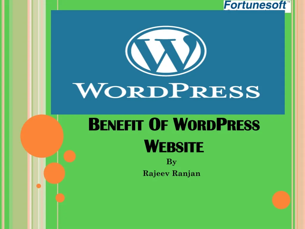 benefit of wordpress website
