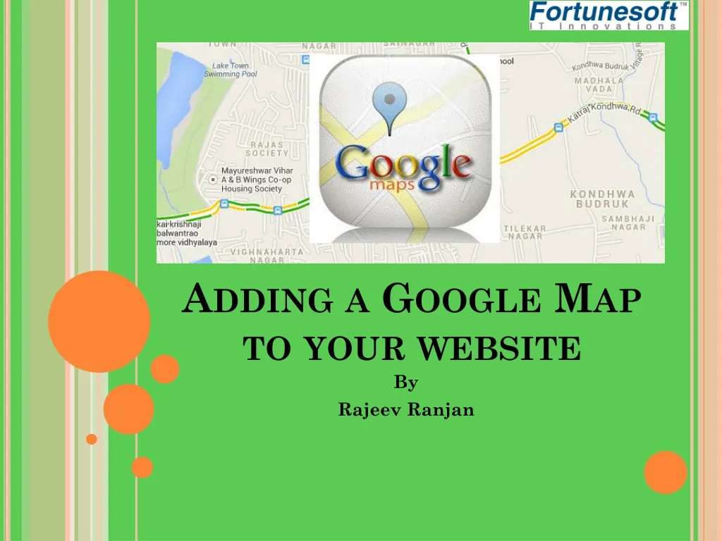 adding a google map to your website