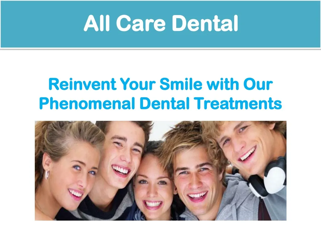 all care dental