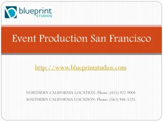 San Francisco Props and Event Production San Francisco - slide 1
