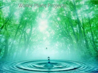 Water Plant Projects - slide 1