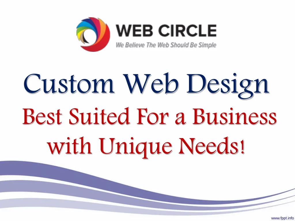 custom web design best suited for a business with unique needs
