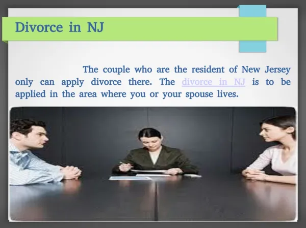 New Jersey Divorce Attorneys