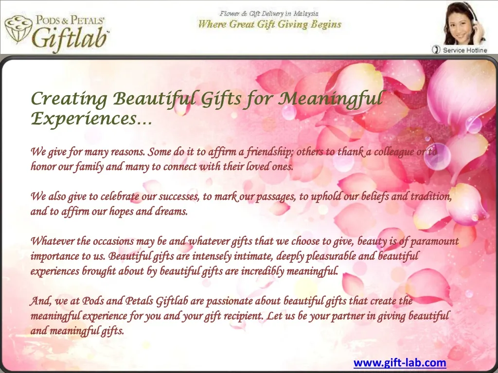 creating beautiful gifts for meaningful