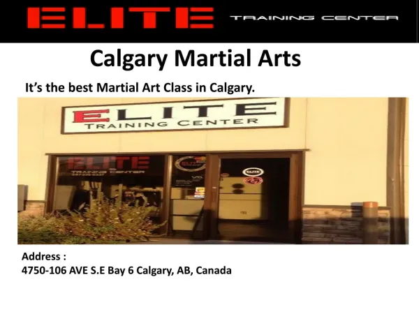Martial Arts Classes Calgary