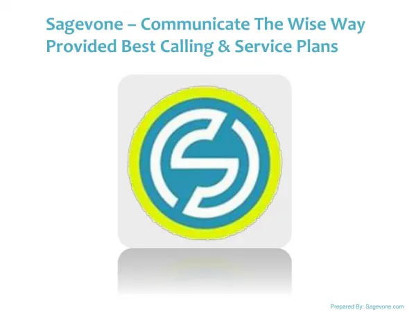 Sagevone – Communicate the wise way