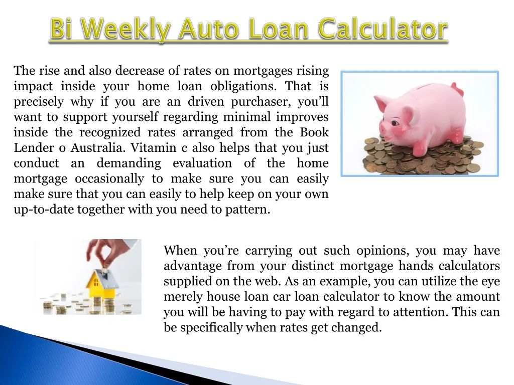 bi weekly auto loan calculator