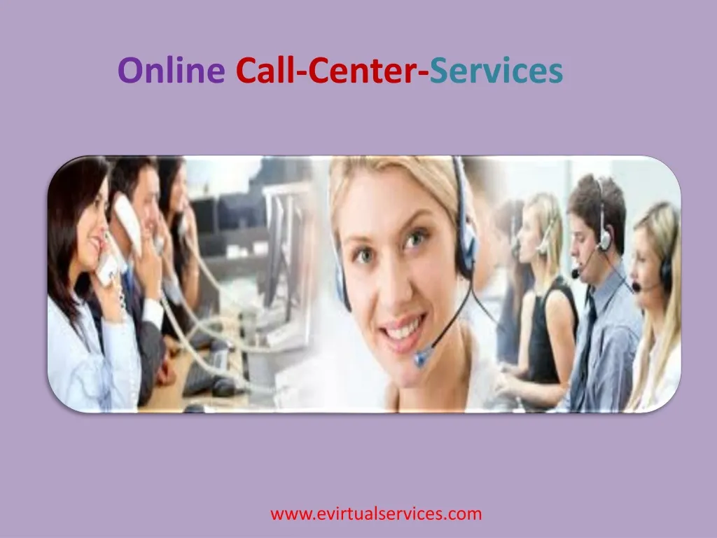 online call center services