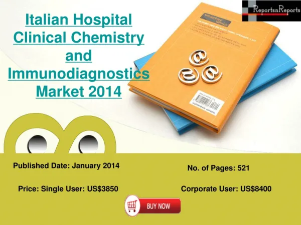 Analysis of Clinical Chemistry