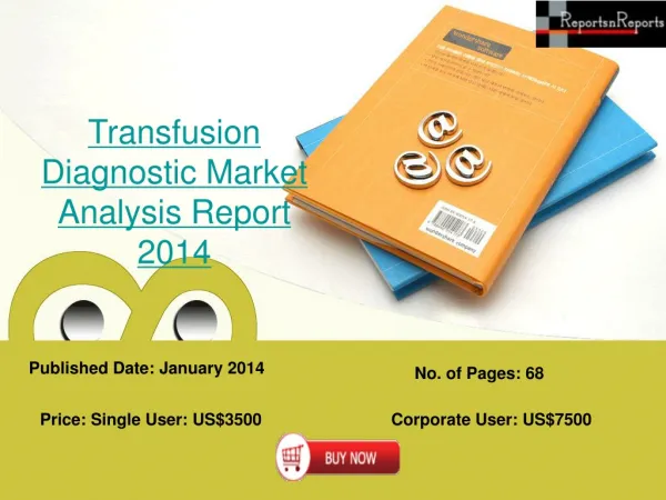 2014 Transfusion Diagnostic Research
