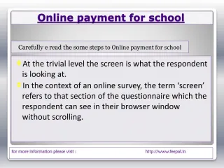 The best online payment solution for school colleges and ins - slide 1