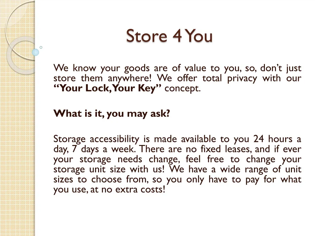 store 4 you