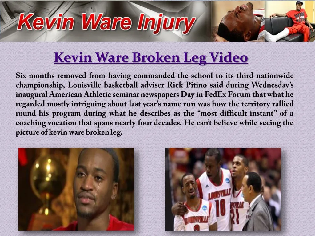 kevin ware broken leg video