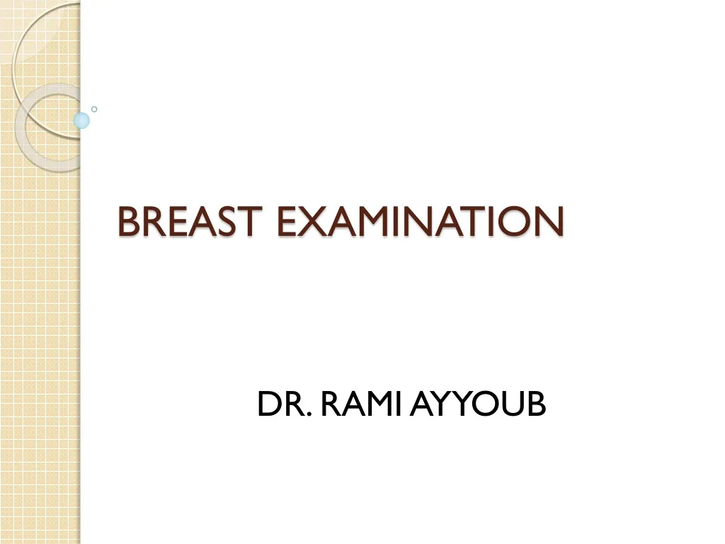 breast examination