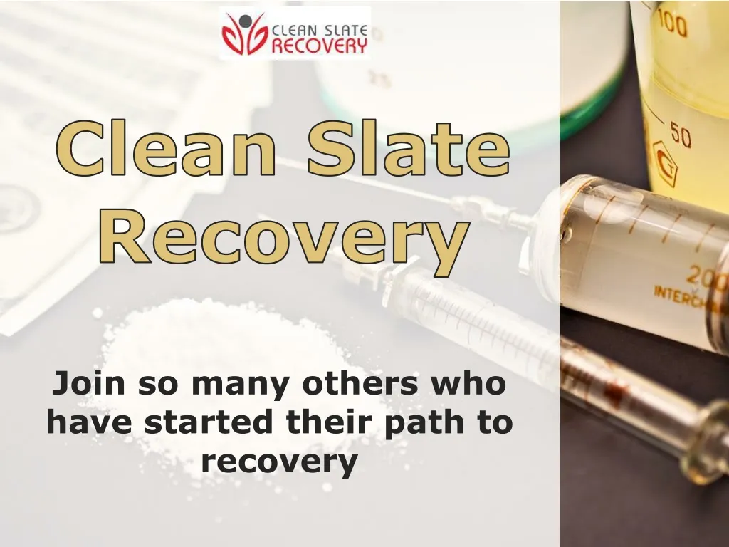 clean slate recovery