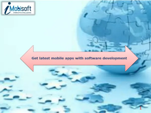Get latest mobile apps with software development