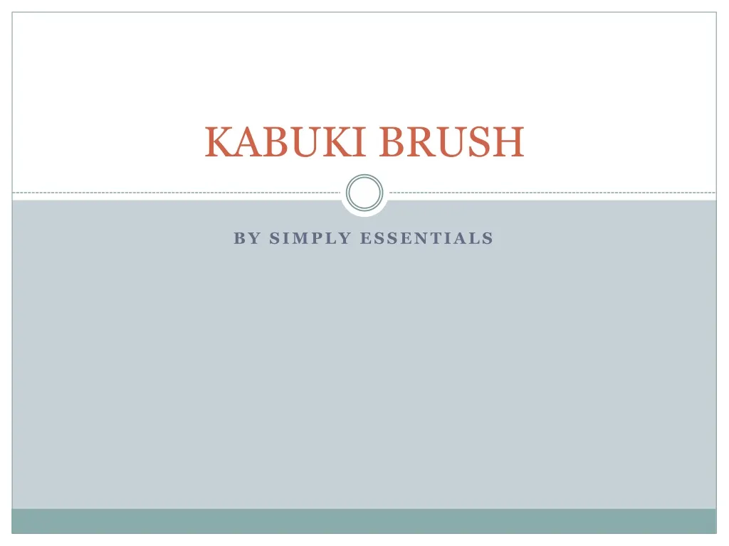 kabuki brush
