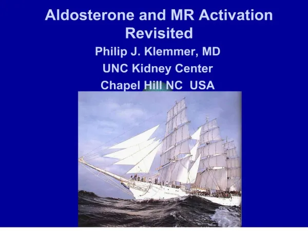 aldosterone and mr activation revisited