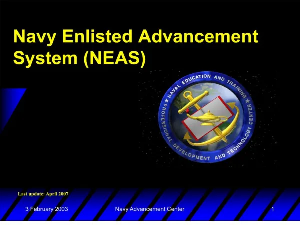 navy enlisted advancement system neas