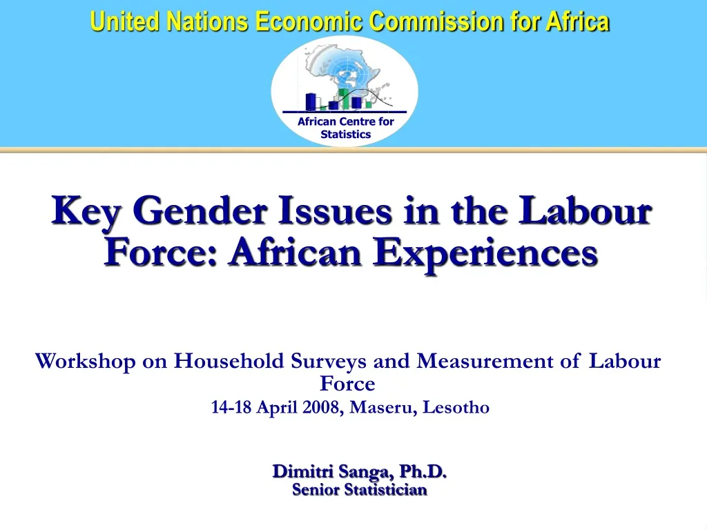 key gender issues in the labour force african