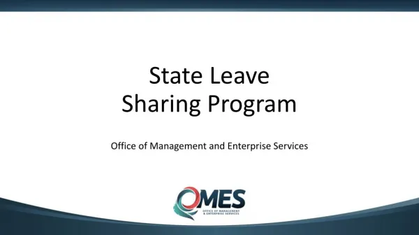 State Leave Sharing Program