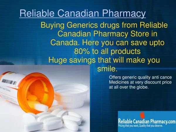 Online Pharmacy - Source for Generic Medications