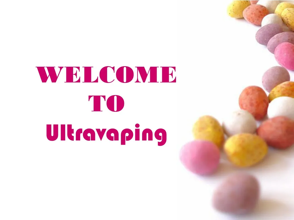 welcome to ultravaping