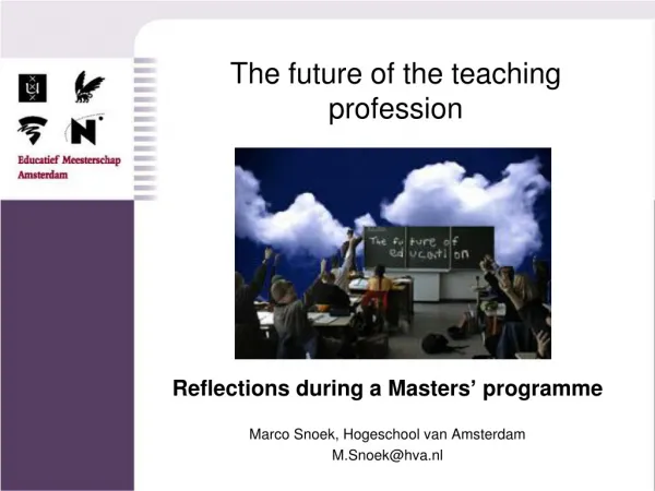 The future of the teaching profession