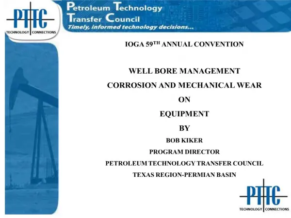 wellbore management-preferred operating practices continued
