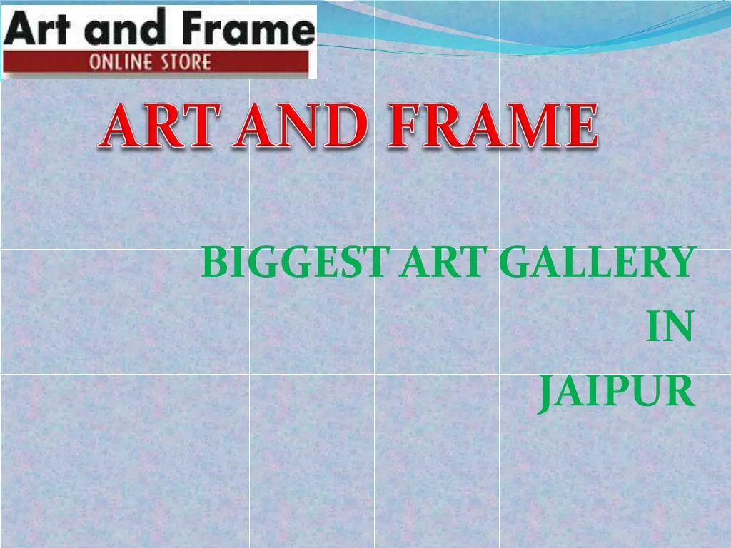 biggest art gallery in jaipur