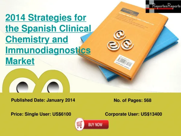 Spanish Clinical Chemistry and Immunodiagnostics Industry :