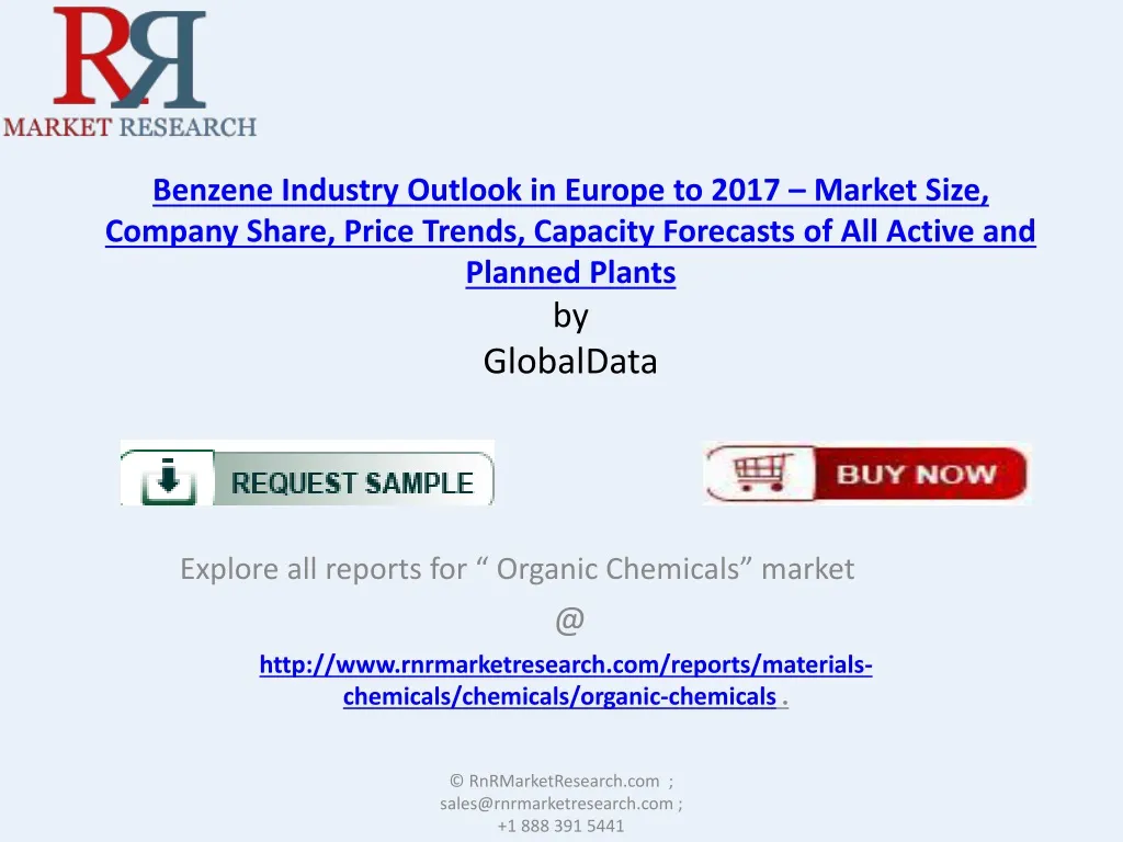 benzene industry outlook in europe to 2017 market
