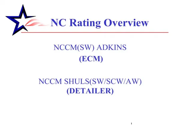 nc rating overview