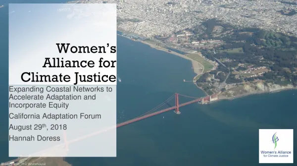 Women’s Alliance for Climate Justice