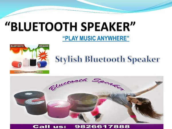 Portable Outdoor Speakers For Mobiles