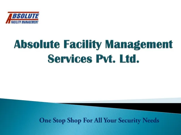 Absolute Facility Management Services