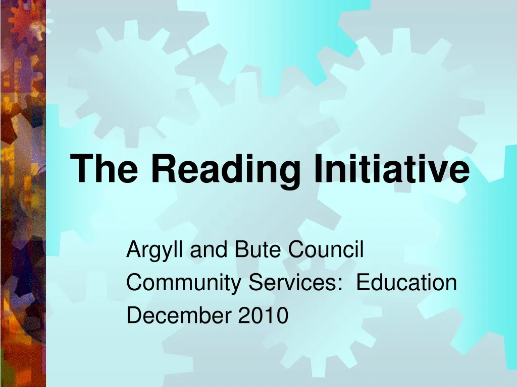 the reading initiative