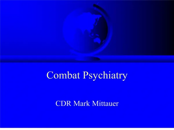 combat psychiatry