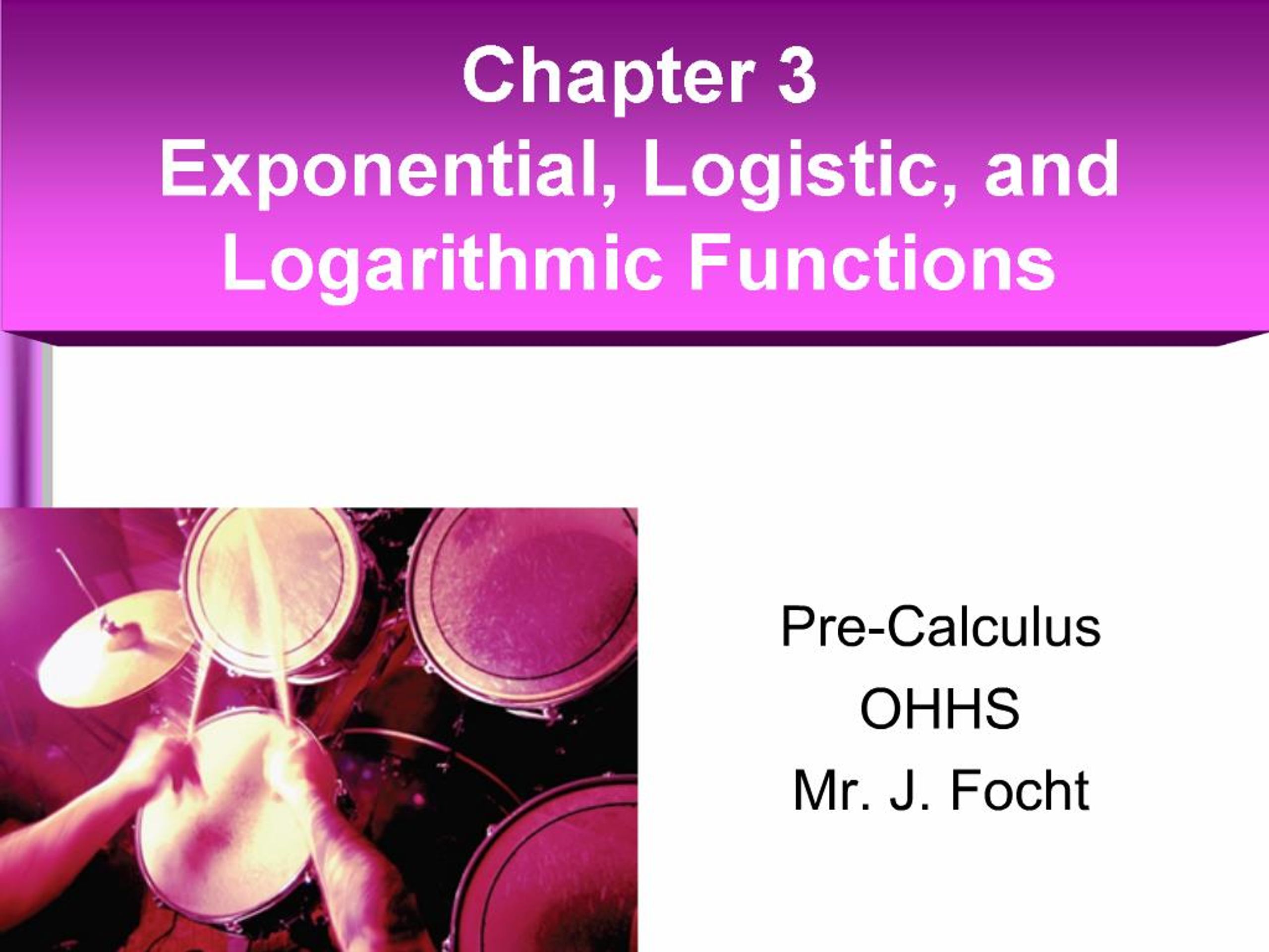 PPT - Understanding Exponential, Logistic, and Logarithmic Functions in ...