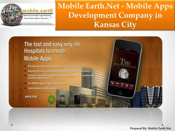 Mobile Earth.Net Mobile Development Company in Kansas City