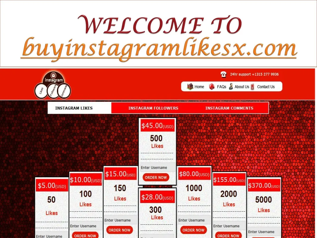 welcome to buyinstagramlikesx com