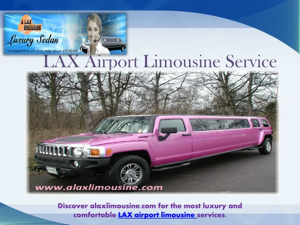 lax airport limousine service