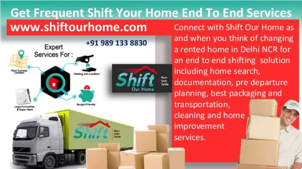 Get Frequent Shift Your Home End To End Services in Delhi