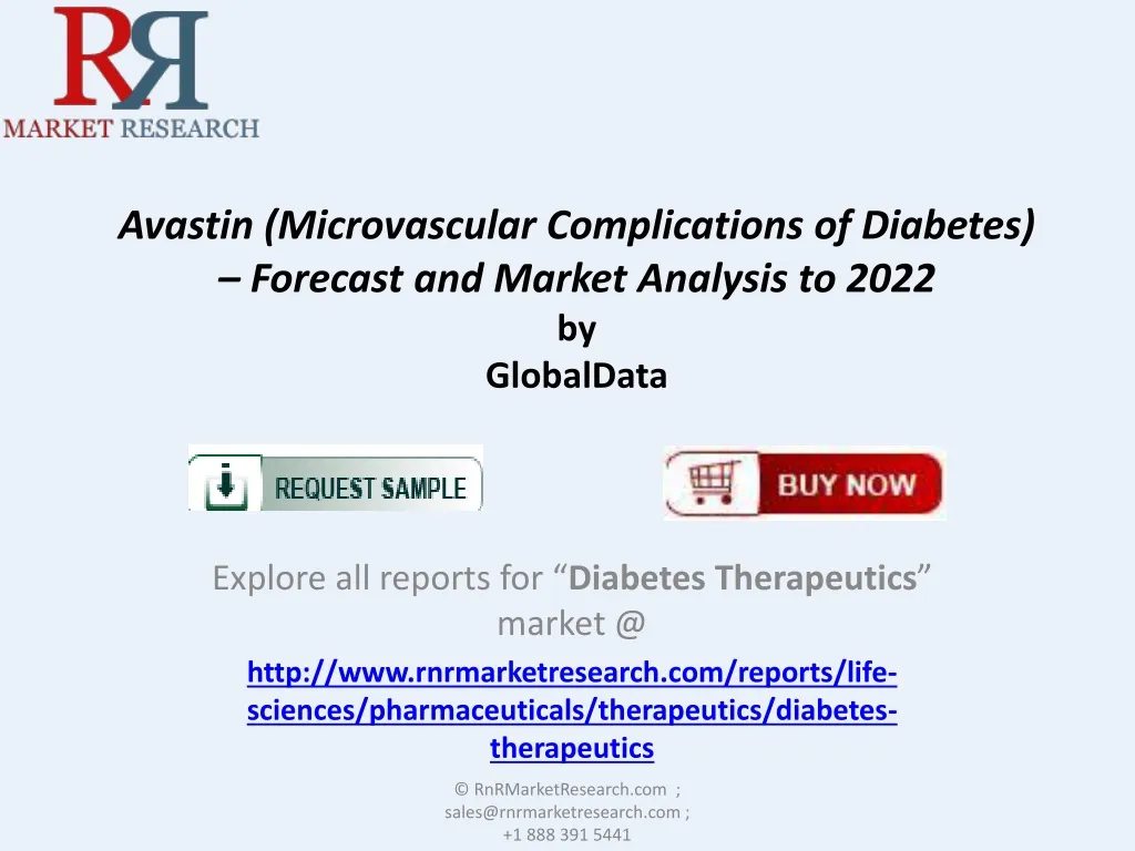 avastin microvascular complications of diabetes forecast and market analysis to 2022 by globaldata
