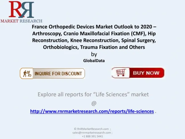 France Orthopedic Devices Market : 2020 Healthcare Analysis