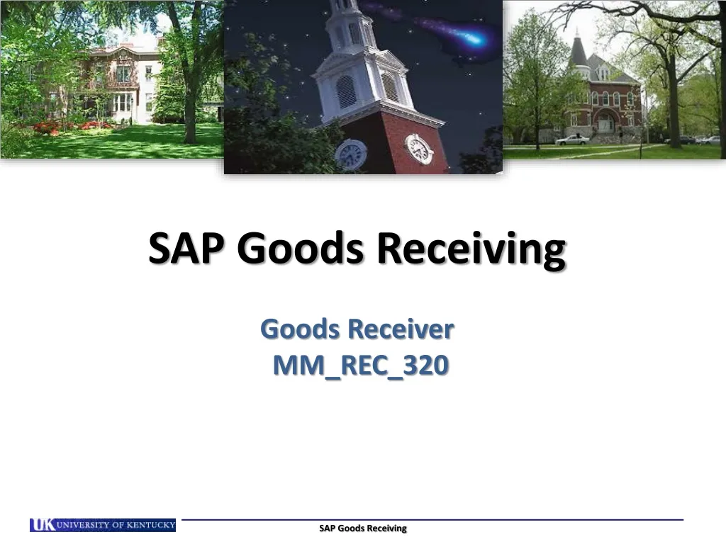 sap goods receiving goods receiver mm rec 320